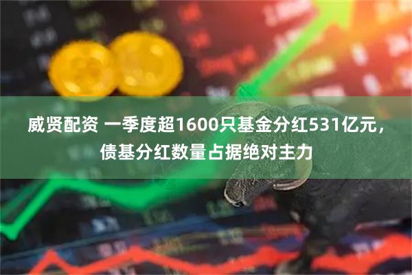 威贤配资 一季度超1600只基金分红531亿元,债基分红数量占据绝对主力